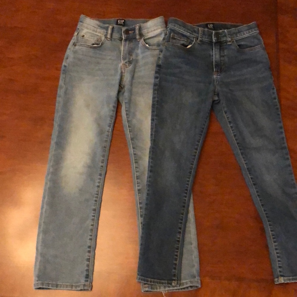 Set of 2 Gap Kids Boys jeans. Size 10 Slim!! Mint condition